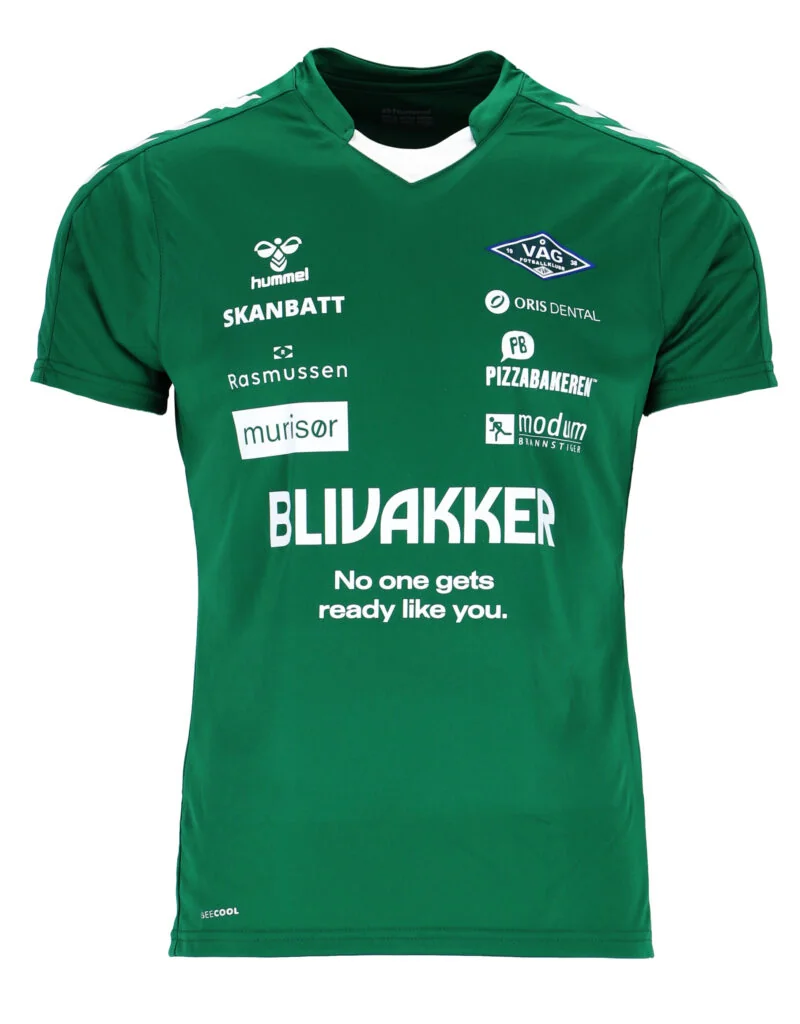 Maillot domicile Våg Fotballklubb Norge Norway Playmaker #3 haut